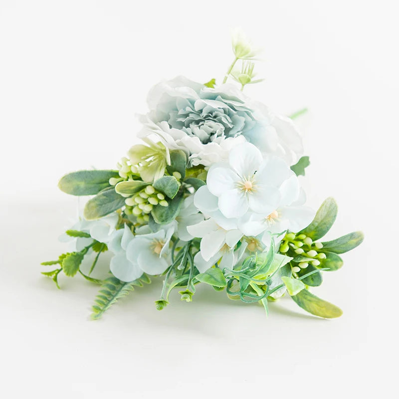 Artificial Silk Peony Bouquet | Wedding & Home Decor Flowers