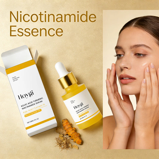 5% Niacinamide Serum Kojic Turmeric Brightening Facial Essence Improve Dullness Skin Prevent UV Rays Moisturizing Skin Care Peaceful Pleasures Health and Wellness
