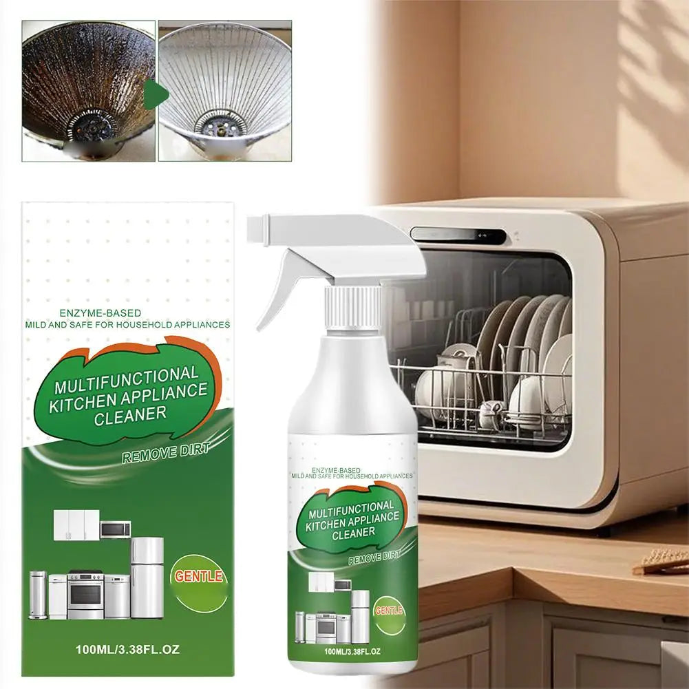 Heavy-Duty Kitchen Degreaser Spray | Oven Stove Fridge