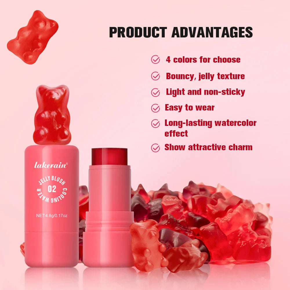 3-in-1 Jelly Blush Stick – Blush, Eyeshadow & Lip Tint