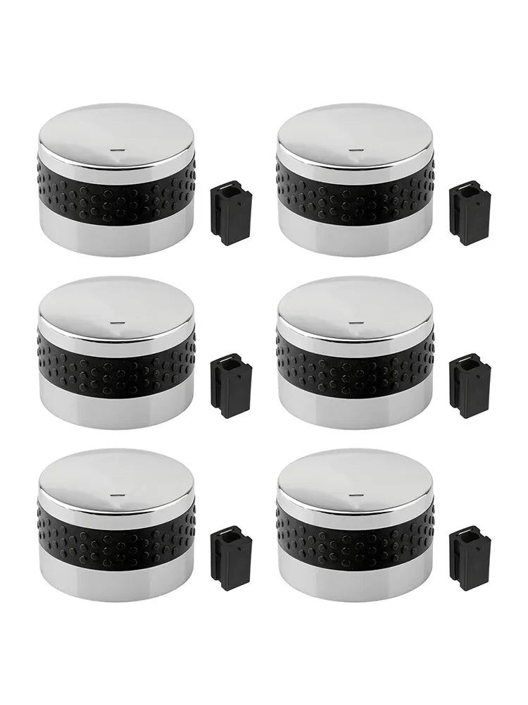 BBQ Gas Grill Control Knobs Replacement Set – 3/5/6 Pack