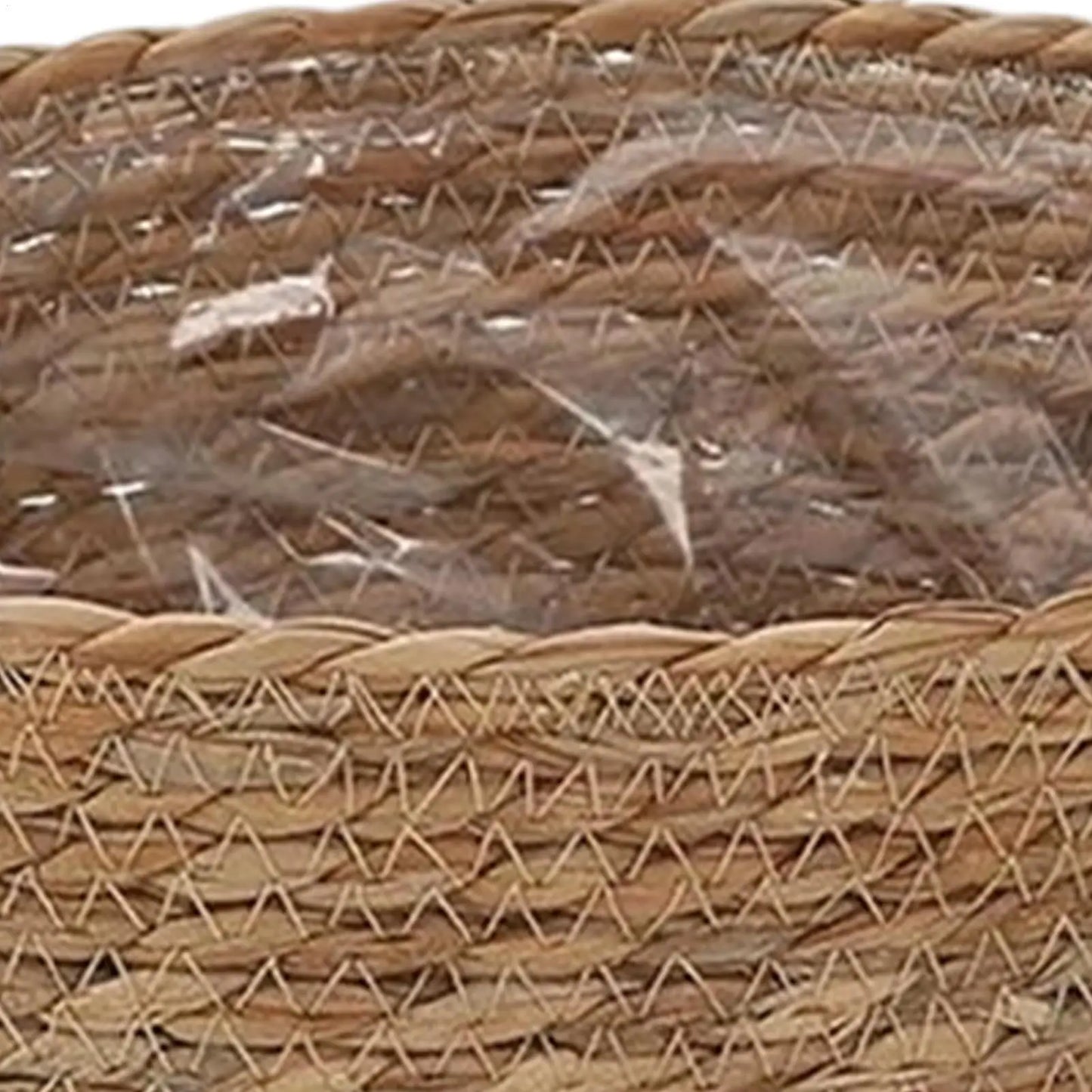 Handwoven Wicker Rattan Planter Basket | Straw Flower Pot