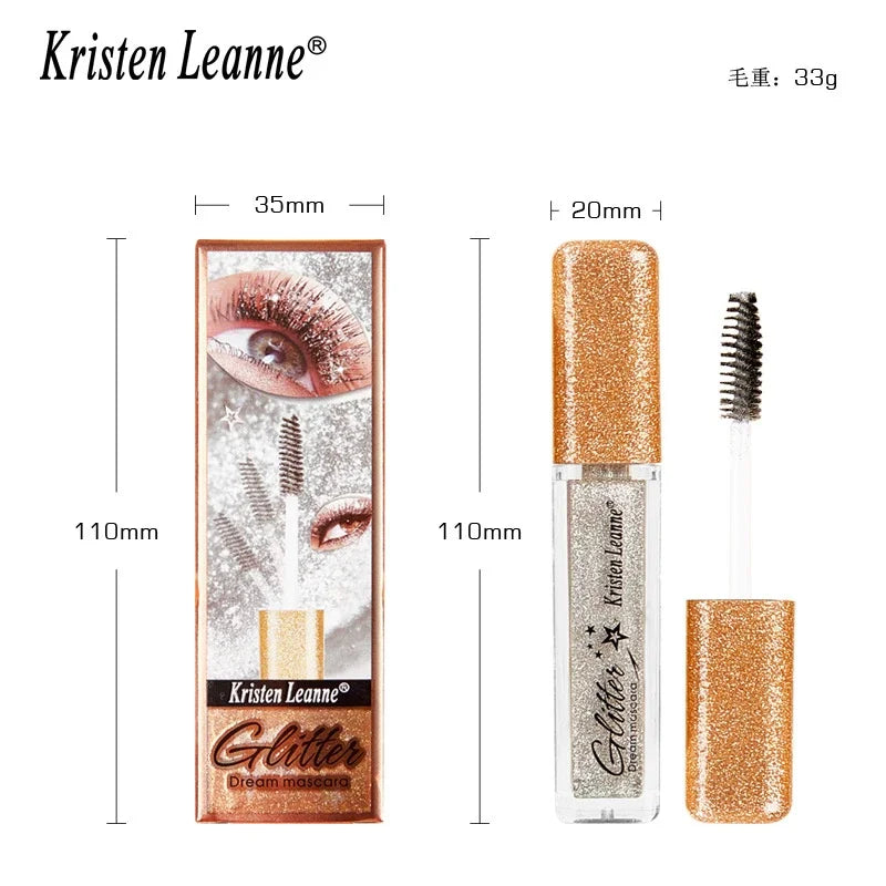Diamond Glitter Mascara – Waterproof Lengthening 7 Colors