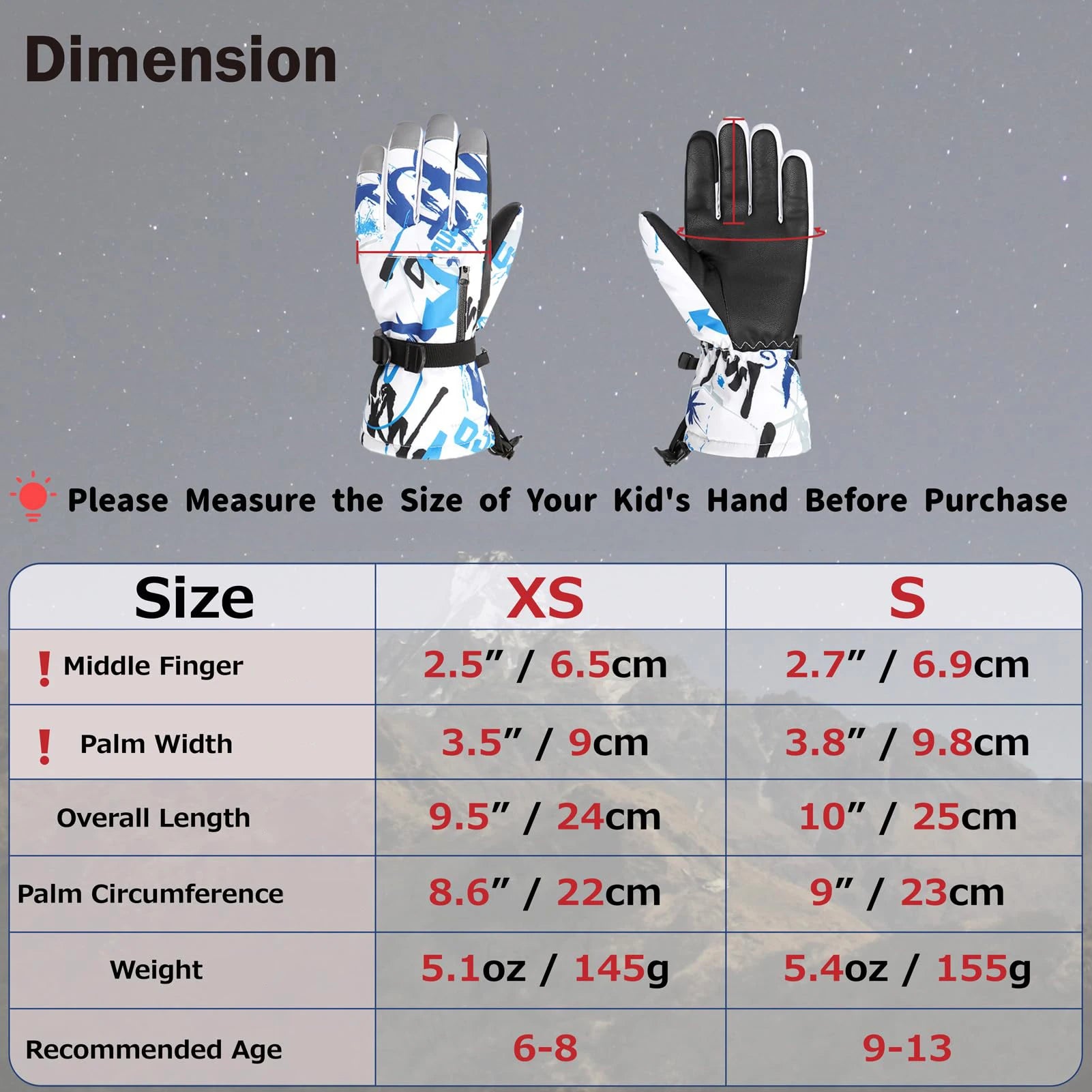 2025 Winter Ski Snowboard Gloves Men Women - Waterproof Touchscreen, Warm PU Leather, Non-Slip for Moto Cycling Outdoor Sports Peaceful Pleasures Health and Wellness