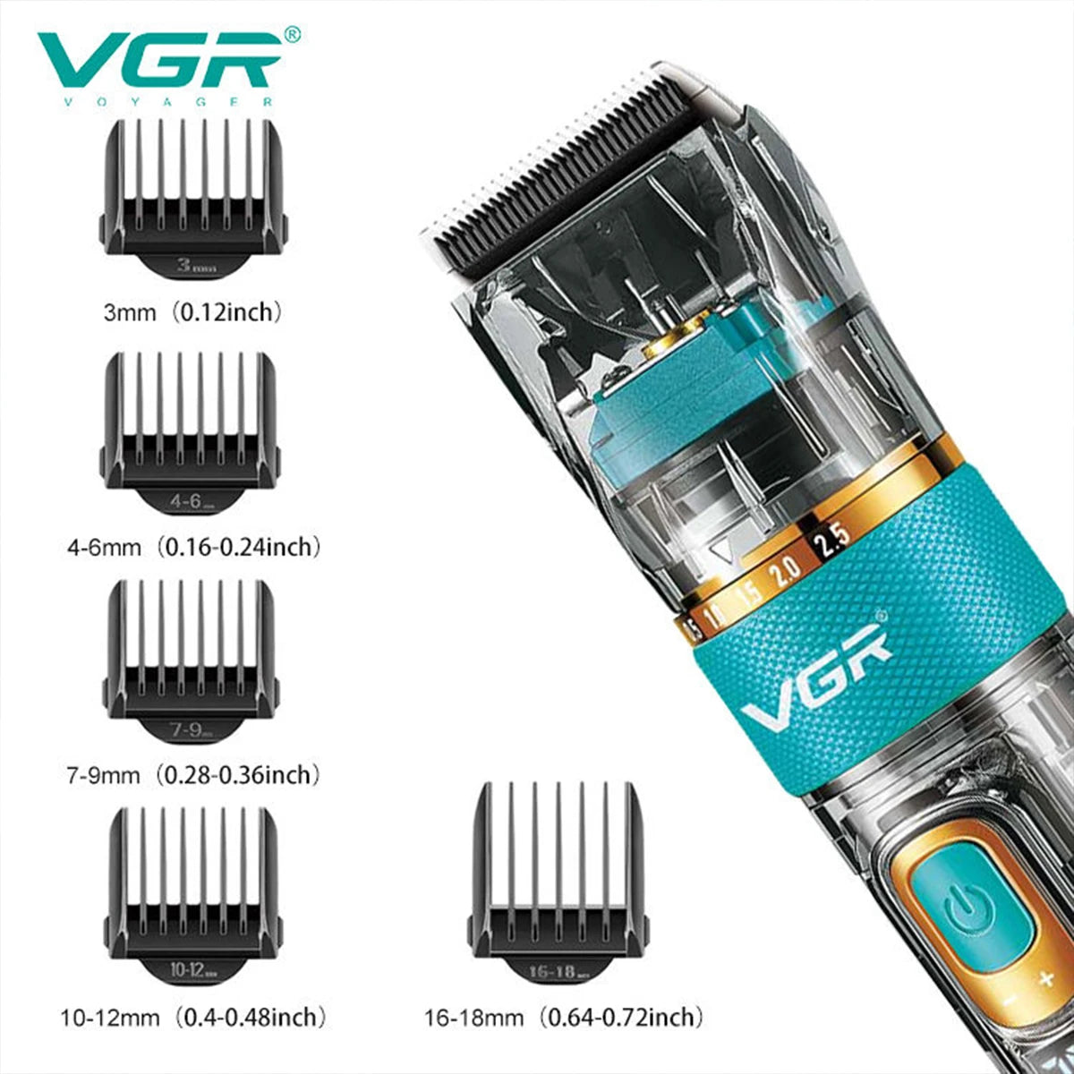 VGR V-695 Professional Electric Hair Clipper & Trimmer