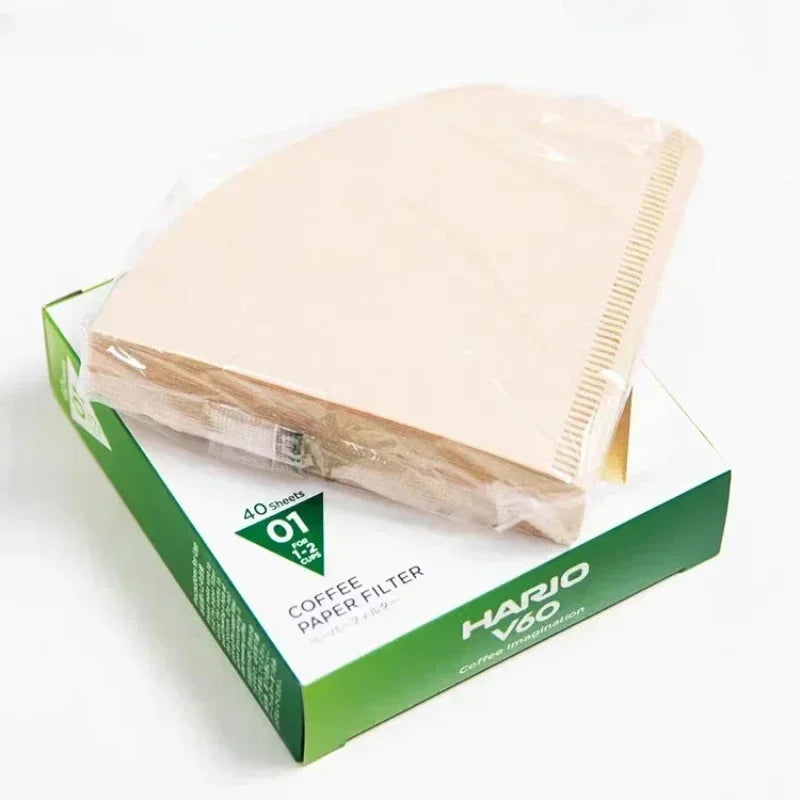 Coffee filter paper cone handmade coffee drip filter coffee filter paper VCF-01/02 Peaceful Pleasures Health and Wellness