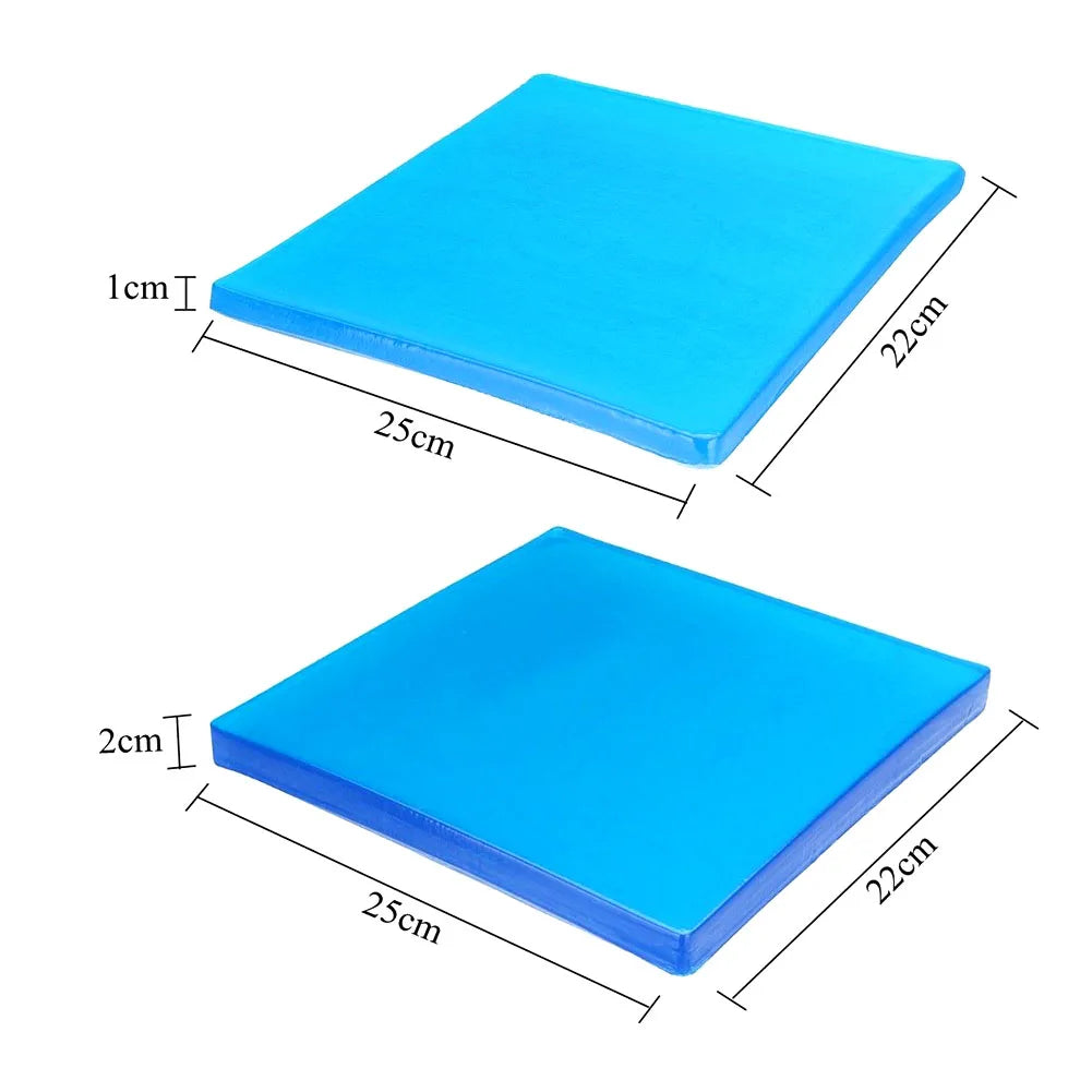 Motorcycle Seat Gel Pad Shock Absorption Mats Cushion Accessories Reduce Fatigue Comfort Soft Cushion Cool DIY Motorbike Seat Peaceful Pleasures Health and Wellness
