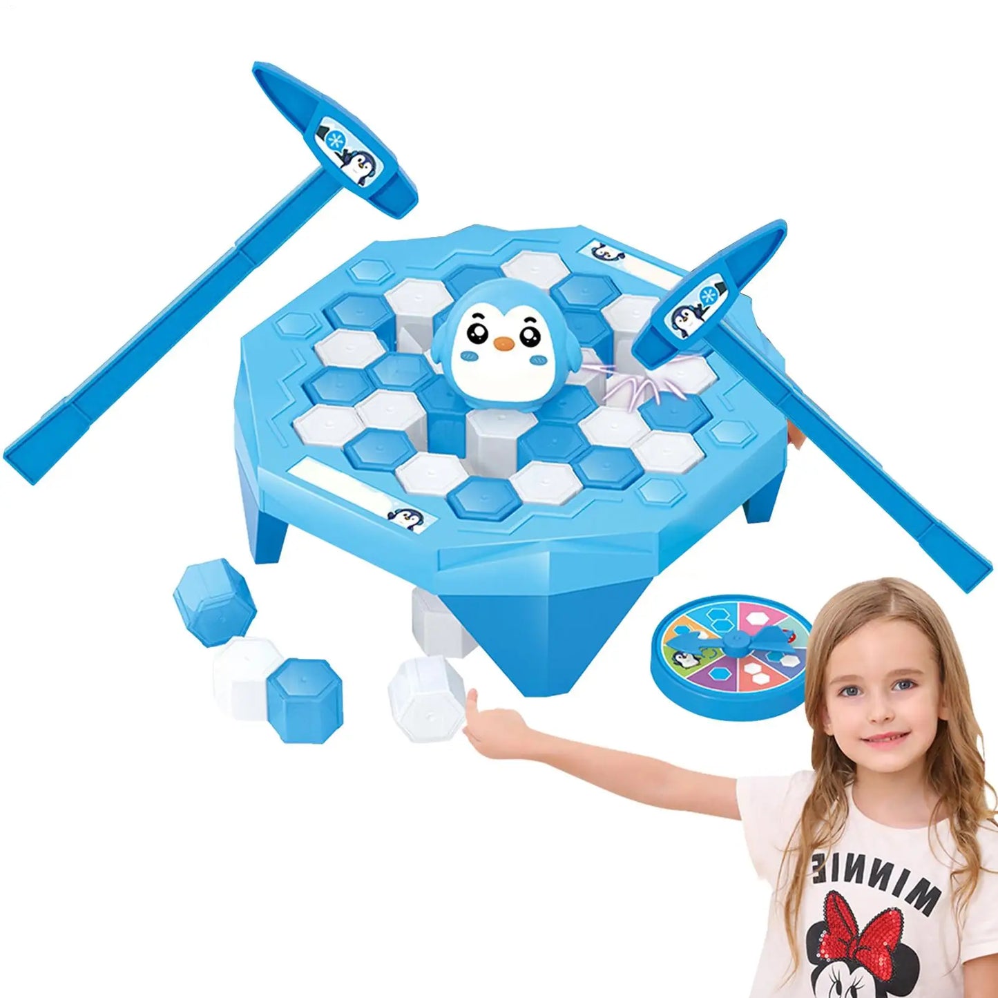 Penguin Ice Knocking Board Game – Family Interactive Toy