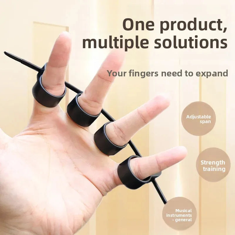 Adjustable Finger Expander Guitar Training Span Trainer Lute Featu