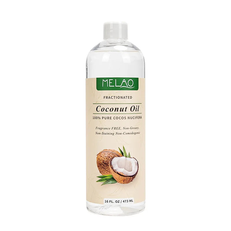 473ml Cold-Pressed Coconut Pure Essential Oil Skin Care Hair Care Soap Making DIY Making Massage Moisturize Aromatherapy Peaceful Pleasures Health and Wellness 473ml Other