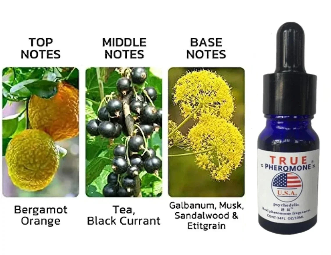 Pheromone Perfume Long Lasting Pheromone Fragrance Oil For Business Social Events Date Nights Essential Oil Unisex Attracts Peaceful Pleasures Health and Wellness