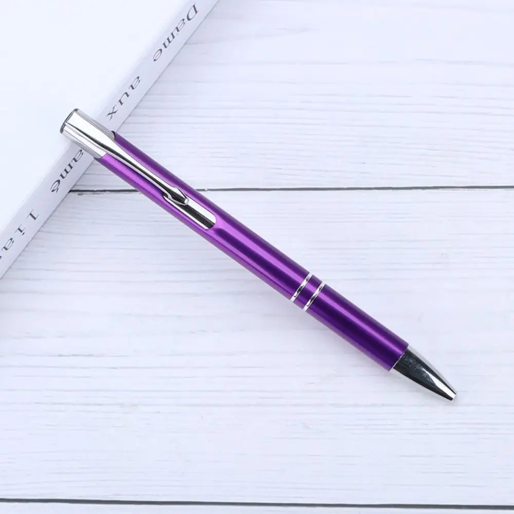 Luxury Metal Ballpoint Pen – Waterproof Aluminum Signature Pen