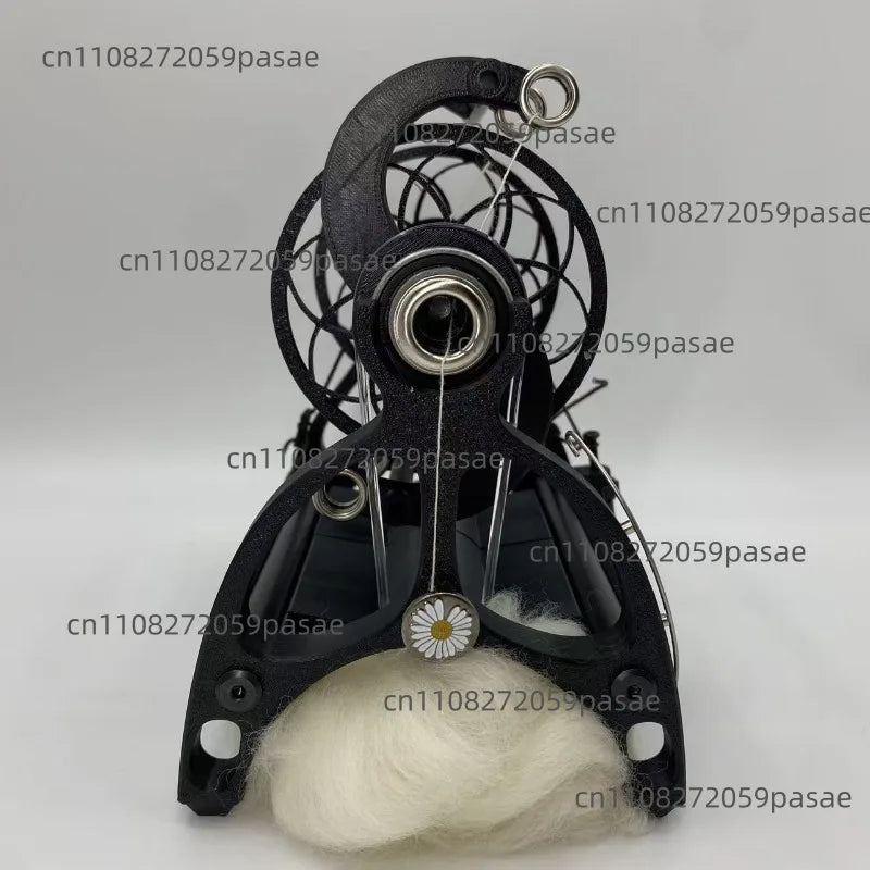 12V Portable Electric Spinning Wheel – Mini Wool Yarn Fiber Machine