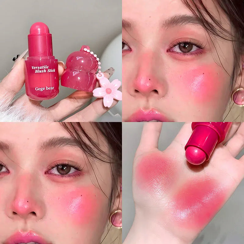 2-in-1 Lip & Cheek Blush Stick | Waterproof Long-Lasting
