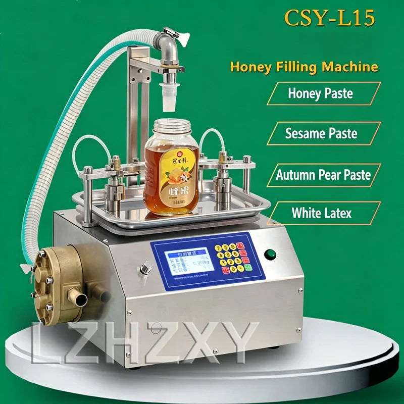 CSY-L15 Automatic Viscous Liquid Filling Machine | 20g–8kg