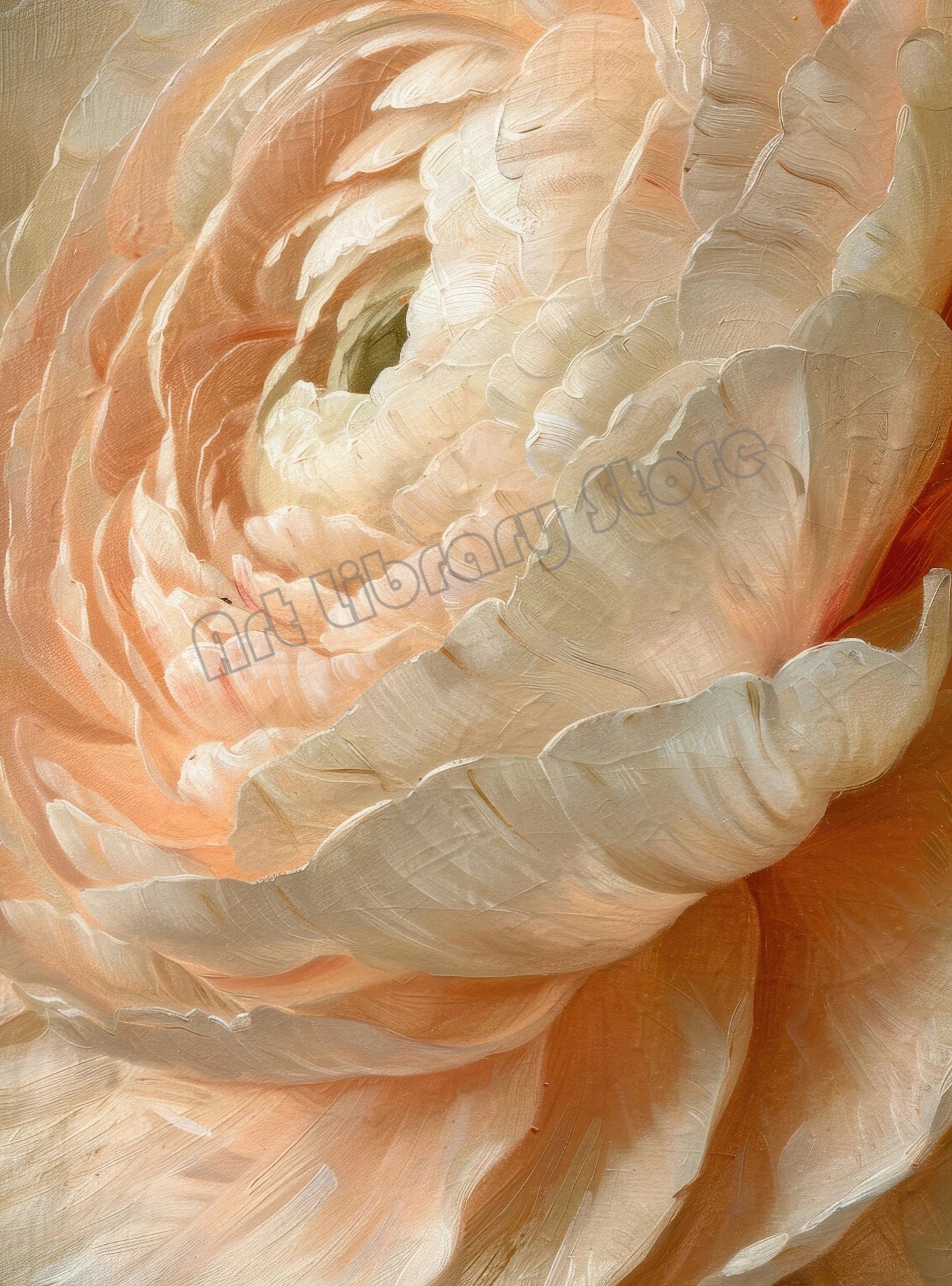 Vintage Flower Magnolia Peony Tulips Fresh Plant Painting on Canvas Poster and Print Minimalist Wall Art Pictures Home Decor Peaceful Pleasures Health and Wellness 9 30x40cm