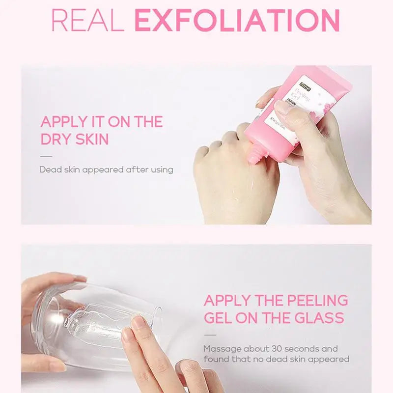 Cherry Blossom Face Peeling Gel – Gentle Exfoliating Scrub