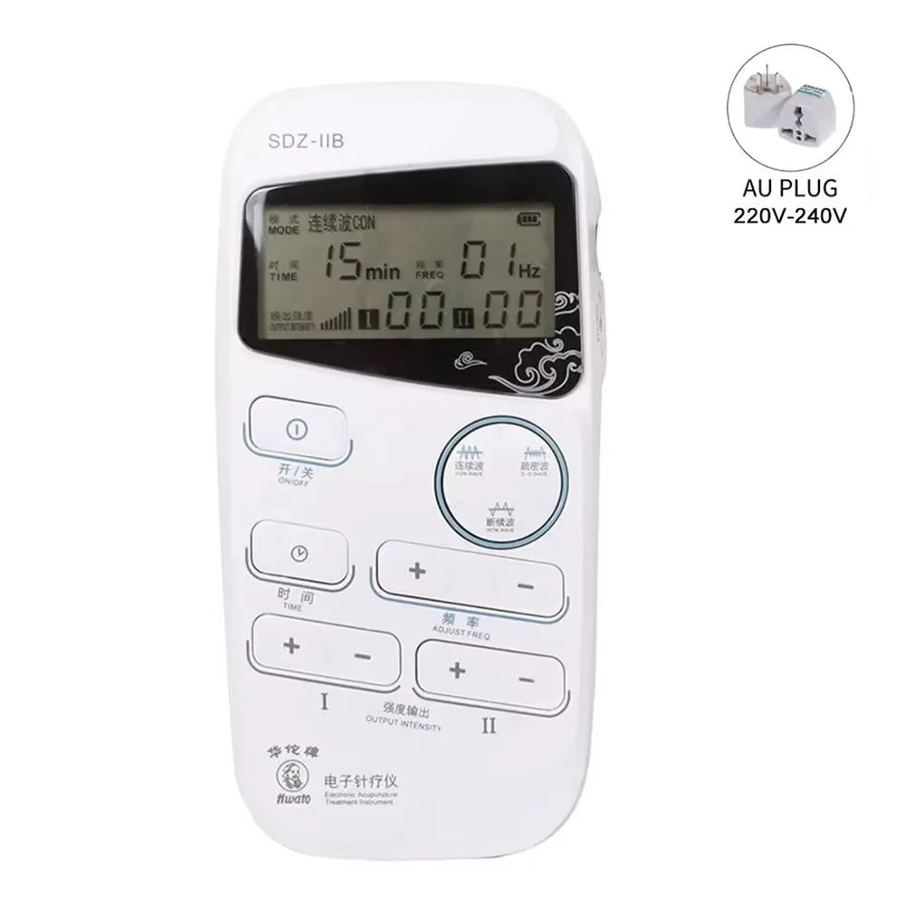 VamsLuna EMS Electroacupuncture Muscle Stimulator 2-Channel