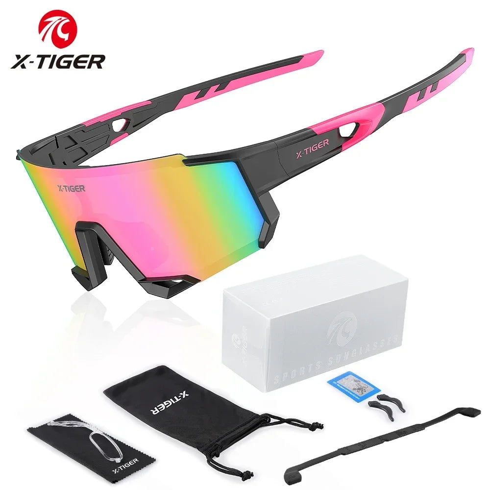 X-TIGER Polarized Cycling Glasses UV400 Sports Sunglasses