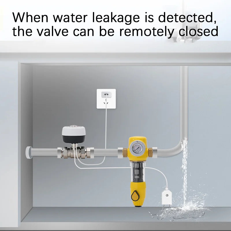 eWeLink WiFi Smart Ball Valve DN15/DN20/DN25 – Alexa Google