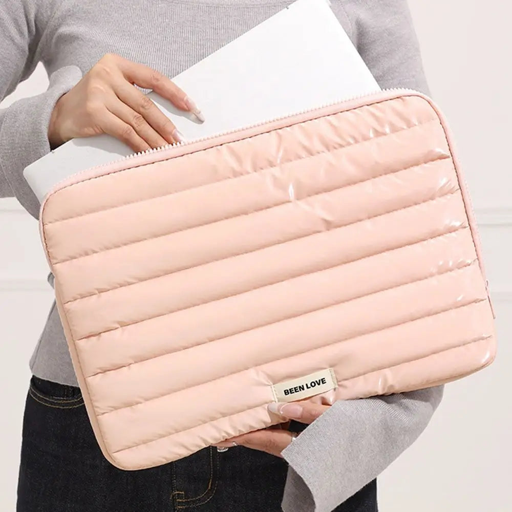14Inch Laptop Sleeve Cover Bag Soft Case Lightweight Computer Protective Case Korean Style Notebook Sleeve Pouch Tablet Supplies Peaceful Pleasures Health and Wellness
