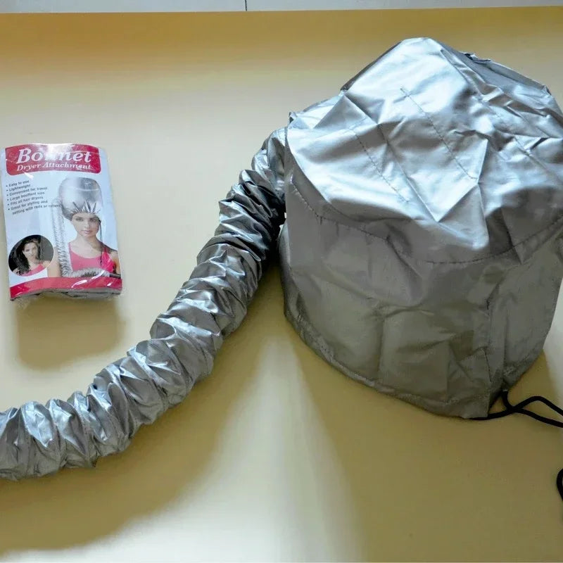 Soft Hair Drying Bonnet Cap Hood | Adjustable Blow Dryer Accessory