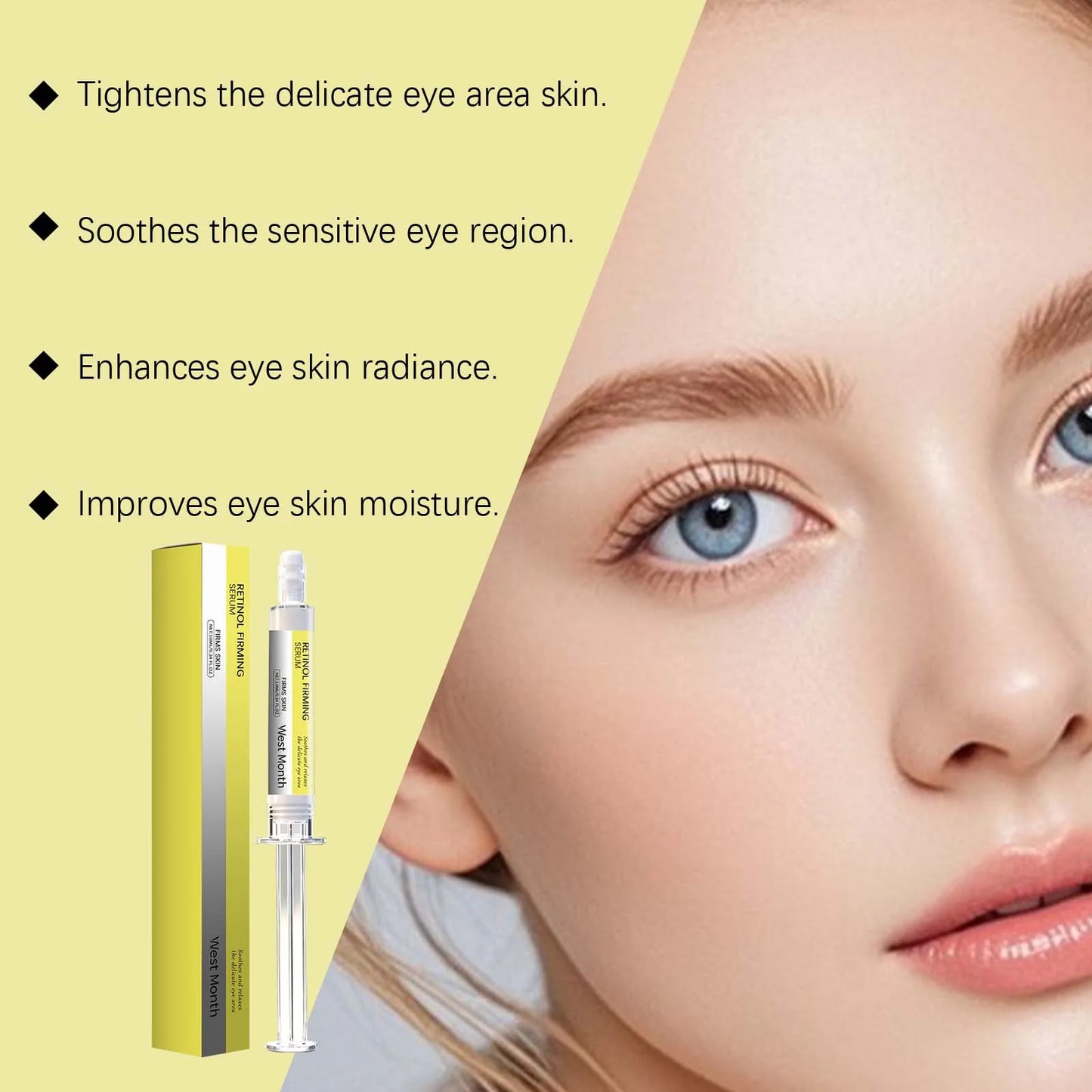 Retinol & Vitamin C Eye Cream – Dark Circles & Wrinkles