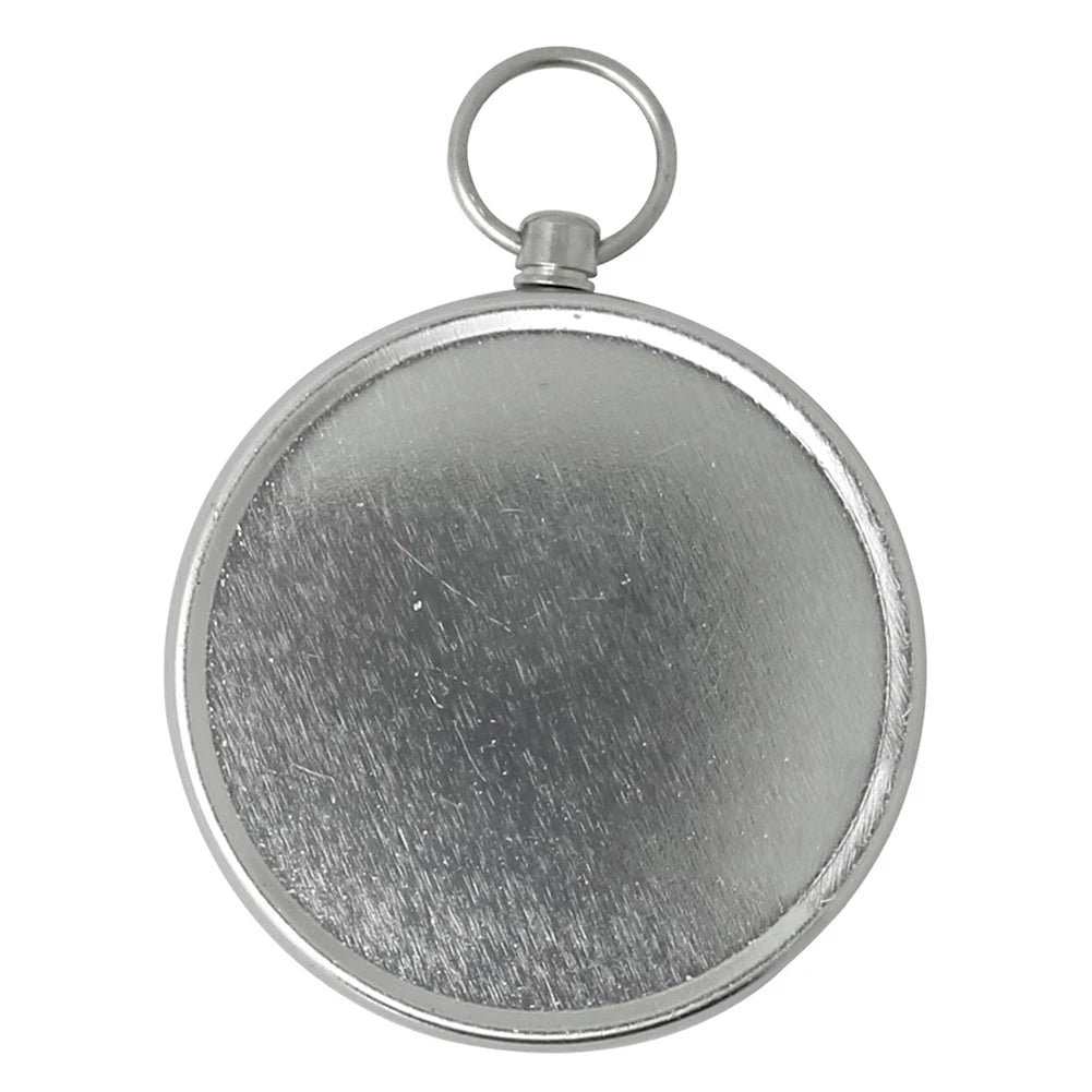 Pocket Compass – Aluminum Alloy, High-Transparency Glass | Camping, Hiking & Navigation Peaceful Pleasures Health and Wellness