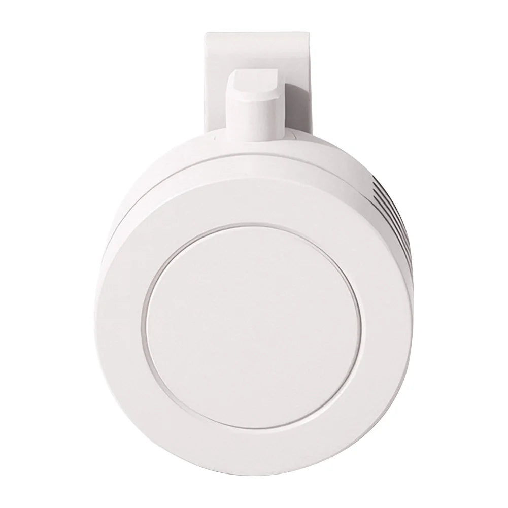 Mini Clip Fan – Portable Bladeless Body Fan 900mAh Peaceful Pleasures Health and Wellness White spain
