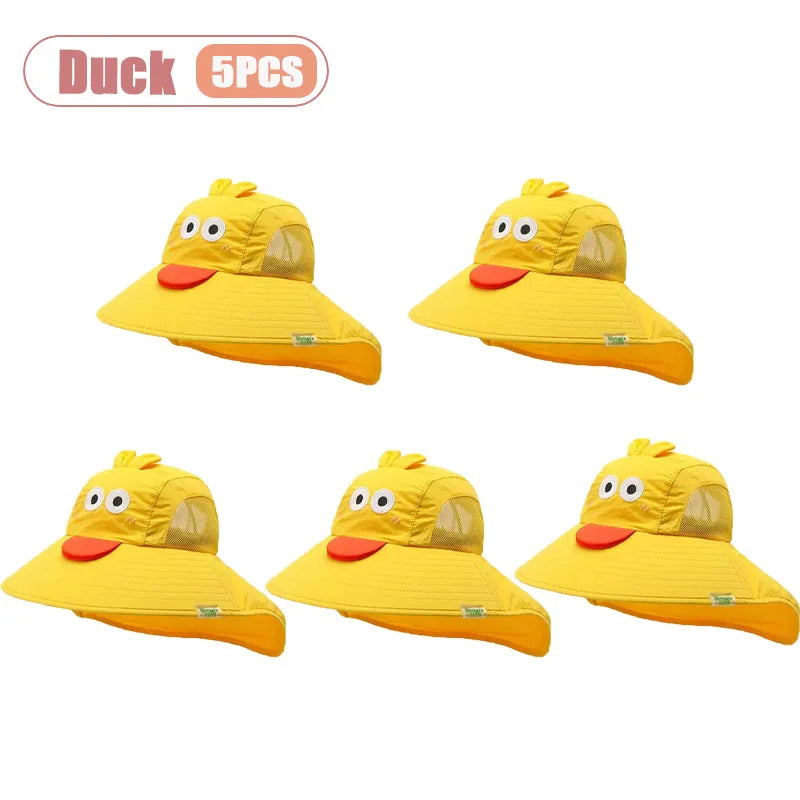 Kids Wide Brim UV Sun Hat | Boys & Girls Bucket Cap