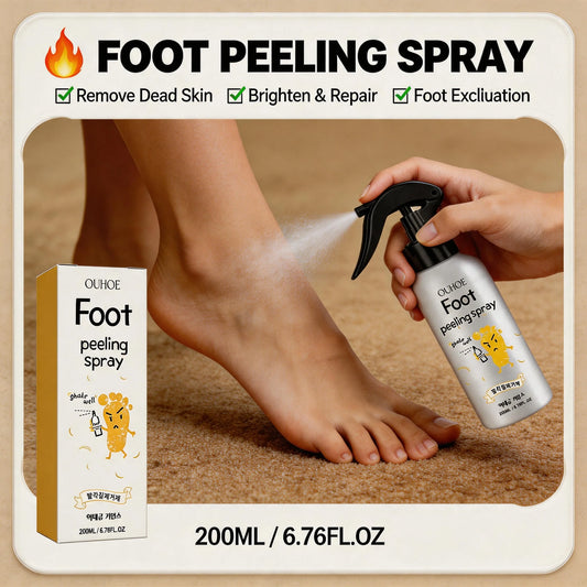 Foot Exfoliating Brightening Spray – Soften & Smooth Skin Foot Exfoliating Spray Peaceful Pleasures Health and Wellness