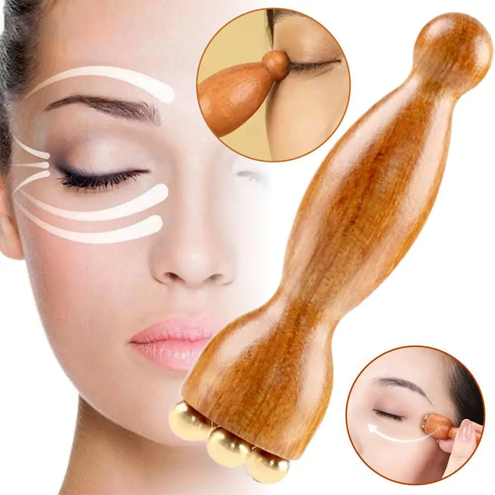 Lotus Seedpod Gua Sha Tool for Eye Relaxation and Care Peaceful Pleasures Health and Wellness