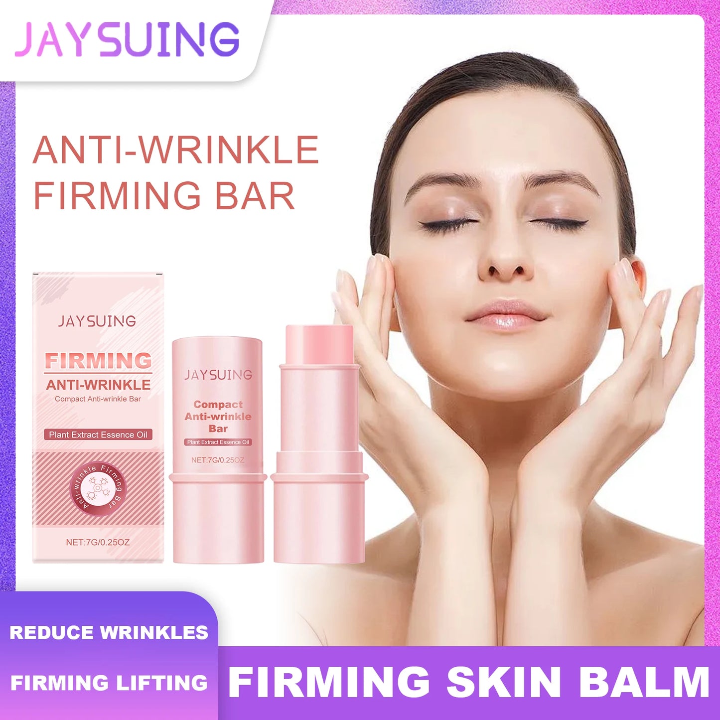 Jaysuing Firming Skin Balm | Collagen Anti-Aging Lifting Stick
