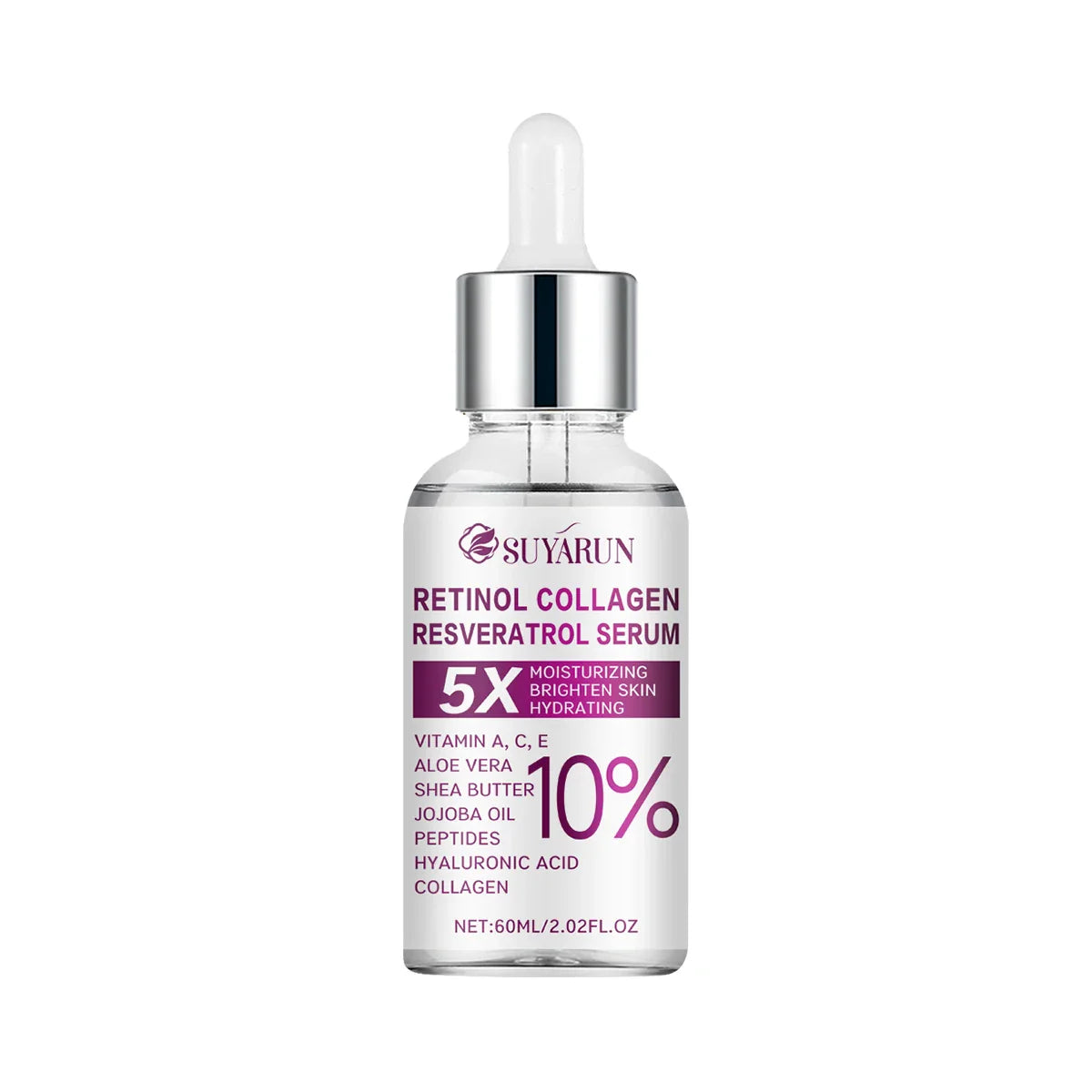 SUYARUN Retinol Resveratrol Face Serum – Brightening & Anti-Aging