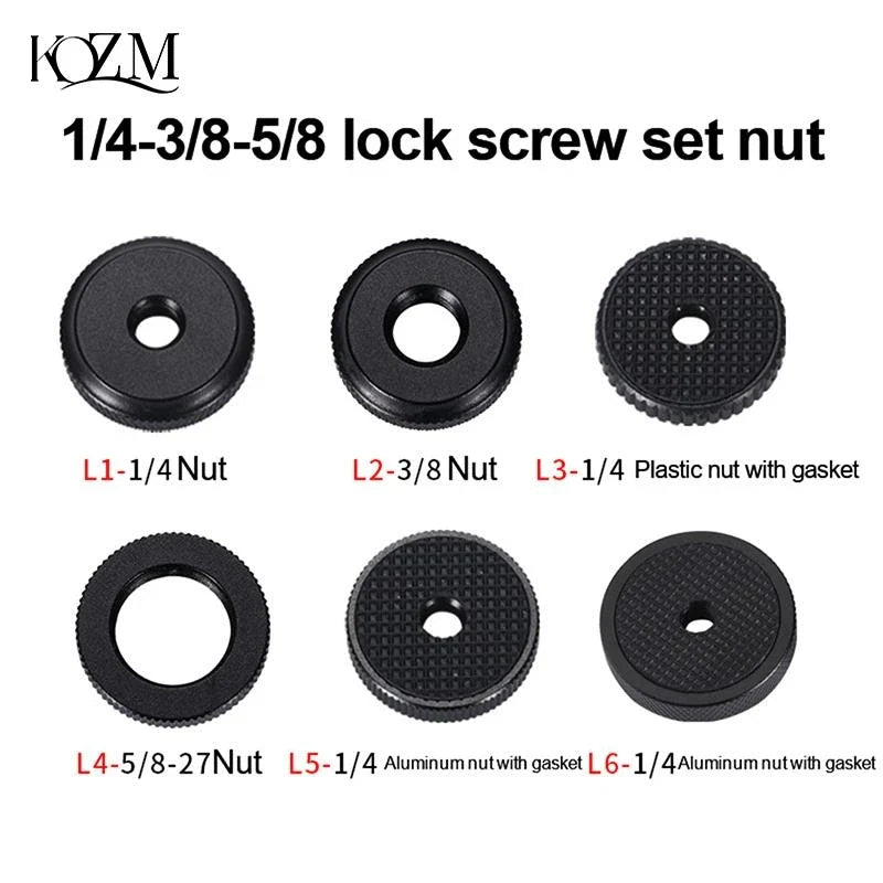 Camera Screw Adapter 1/4 3/8 5/8" Tripod Hot Shoe Mount