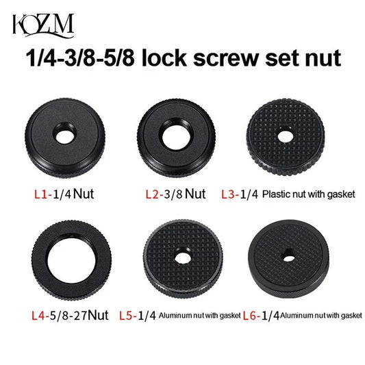 Camera Screw Adapter 1/4 3/8 5/8" Tripod Hot Shoe Mount Camera Mount Adapter Oasis Select