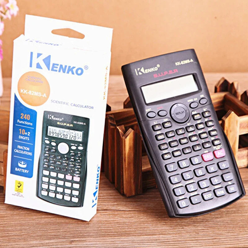 KOQZM 2-Line Scientific Calculator | 240 Functions, LCD
