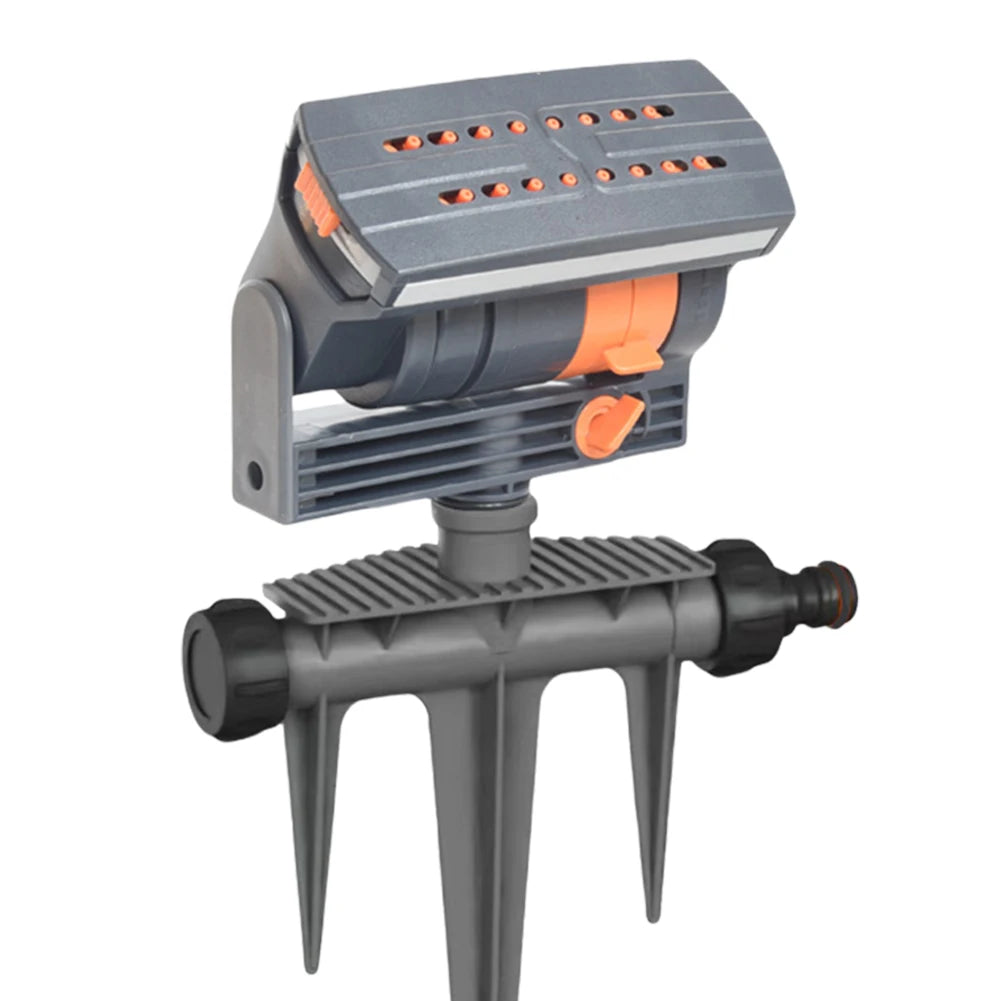 Oscillating Garden Sprinkler 16 Nozzles | Adjustable Lawn Sprayer