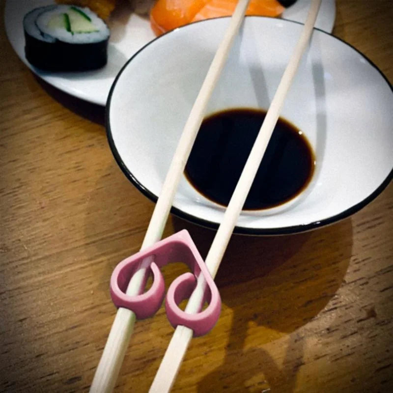 Reusable Portable Chopstick Grip Training Tool, Ergonomic Design, Ideal for Beginners, Durable and Easy to Use Peaceful Pleasures Health and Wellness