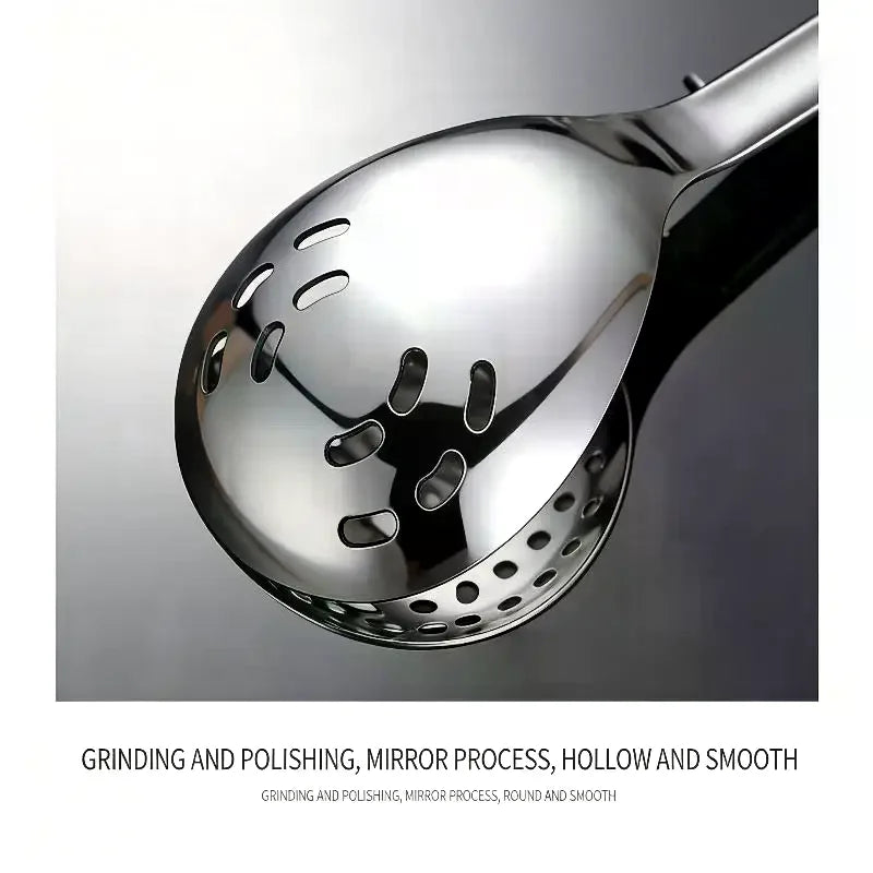 3-in-1 Stainless Steel Potato Masher, Slotted Spoon & Egg Separator