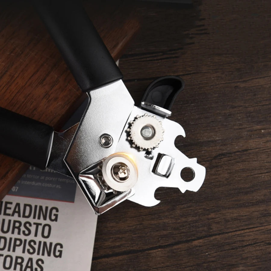Stainless Steel Manual Can Opener & Bottle Opener | Kitchen Tool