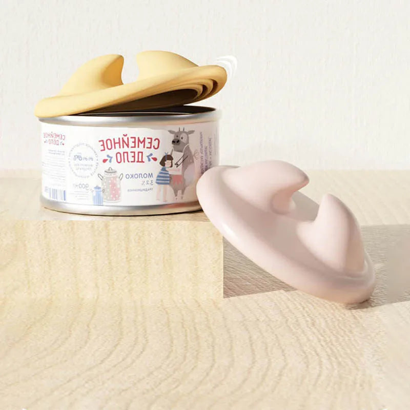 3-in-1 Pet Can Lid, Opener & Feeding Spoon | TPE Seal