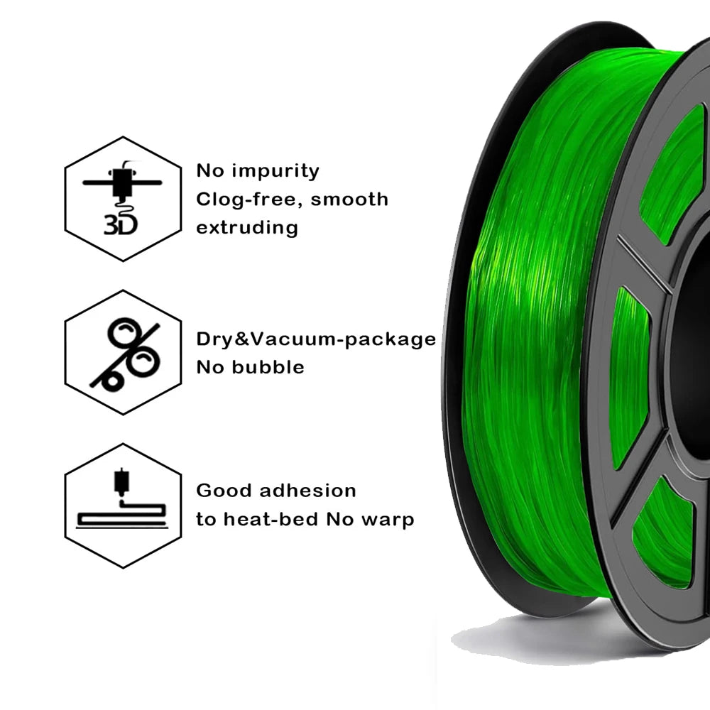 DINGSUN 95A Flexible TPU Filament 1.75mm | Fast & Precise