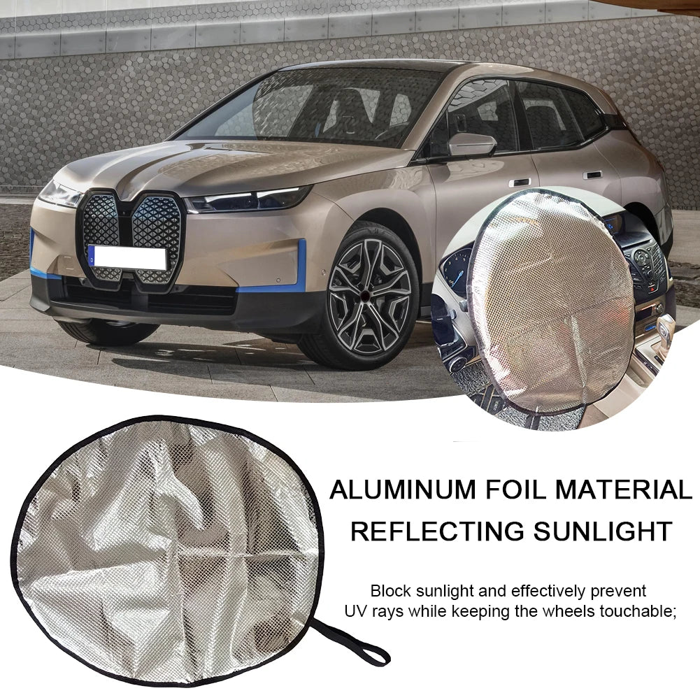 Steering Wheel Sun Shade Cover – Anti-UV Heat Shield for Cars, Trucks & SUVs Peaceful Pleasures Health and Wellness