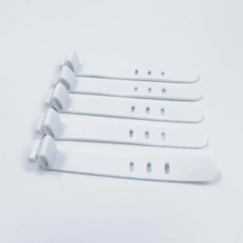 20-Pack Silicone Cable Organizer Ties | Wire & Cord Management