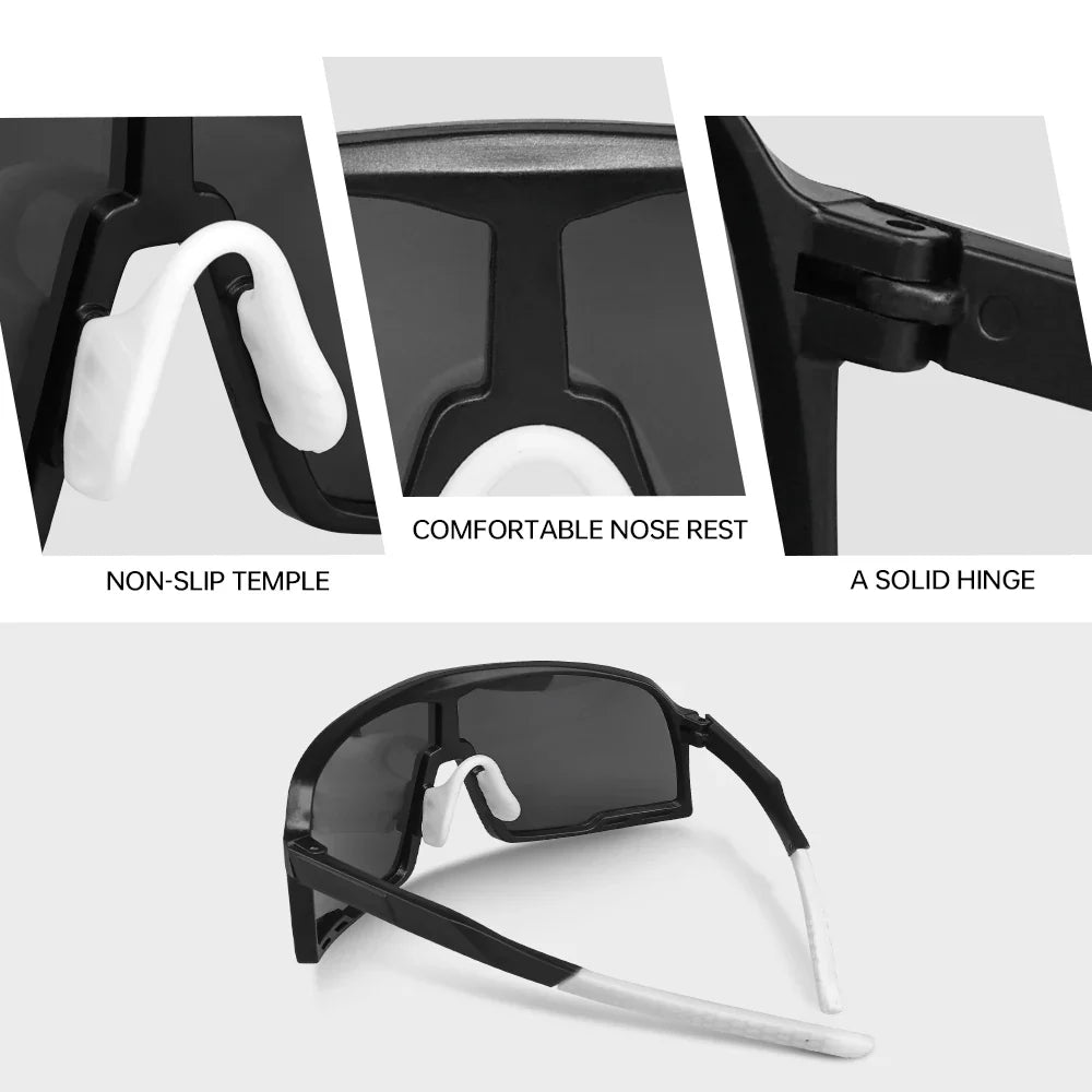 UV400 Cycling Glasses – Unisex Sport Sunglasses, TAC Lens