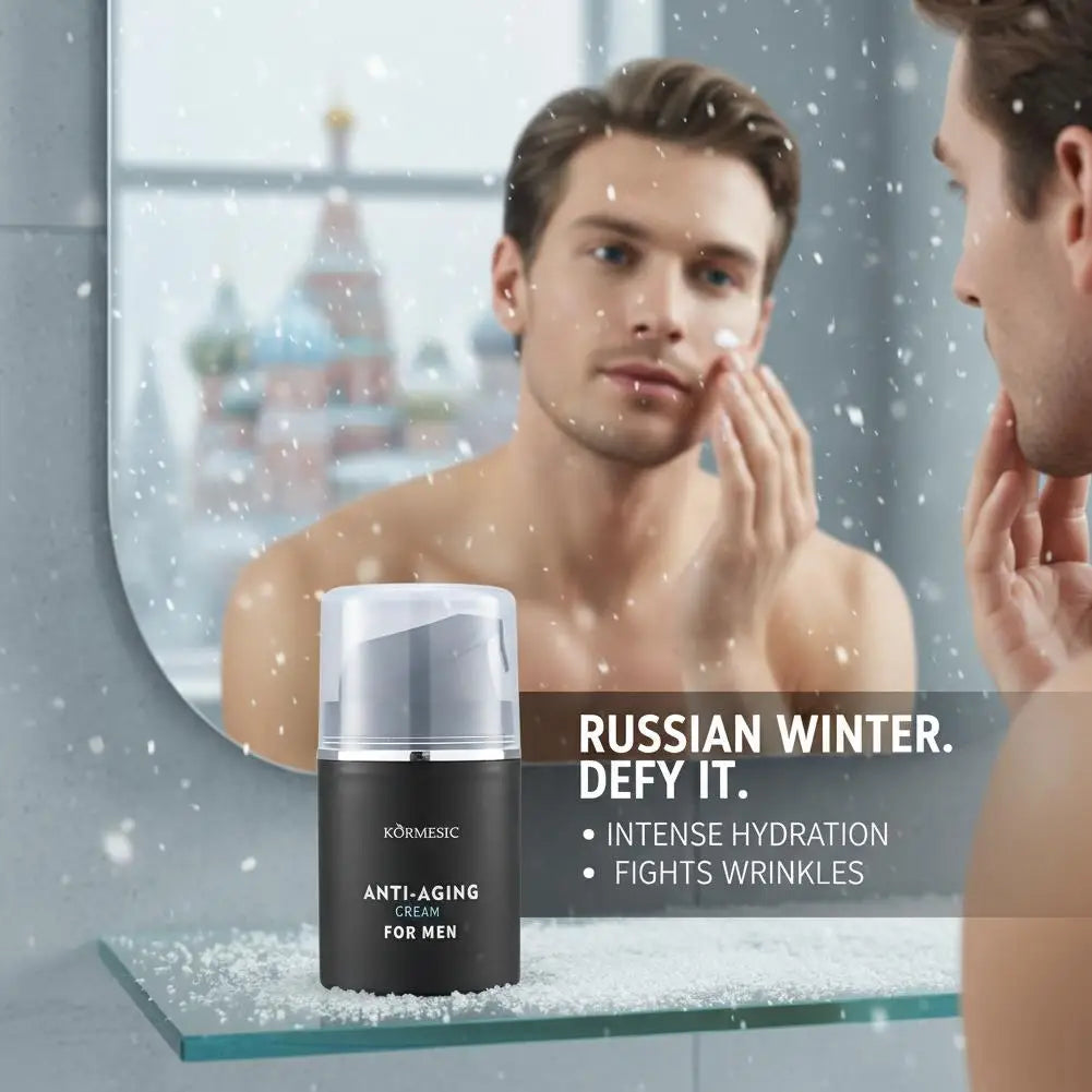 50g Men's Face Cream Nourishing Skin-Friendly Natural Conceal Fresh Hydrating Improves Dullness and Fatigue Conceal Peaceful Pleasures Health and Wellness
