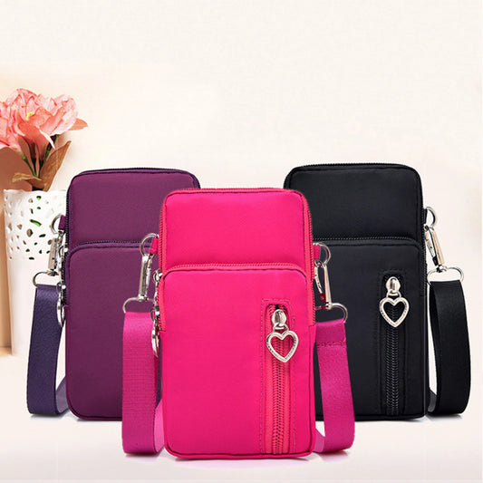 Women Cellphone Shoulder Bag Card Portable Bag Card For Various Phone Size Peaceful Pleasures Health and Wellness