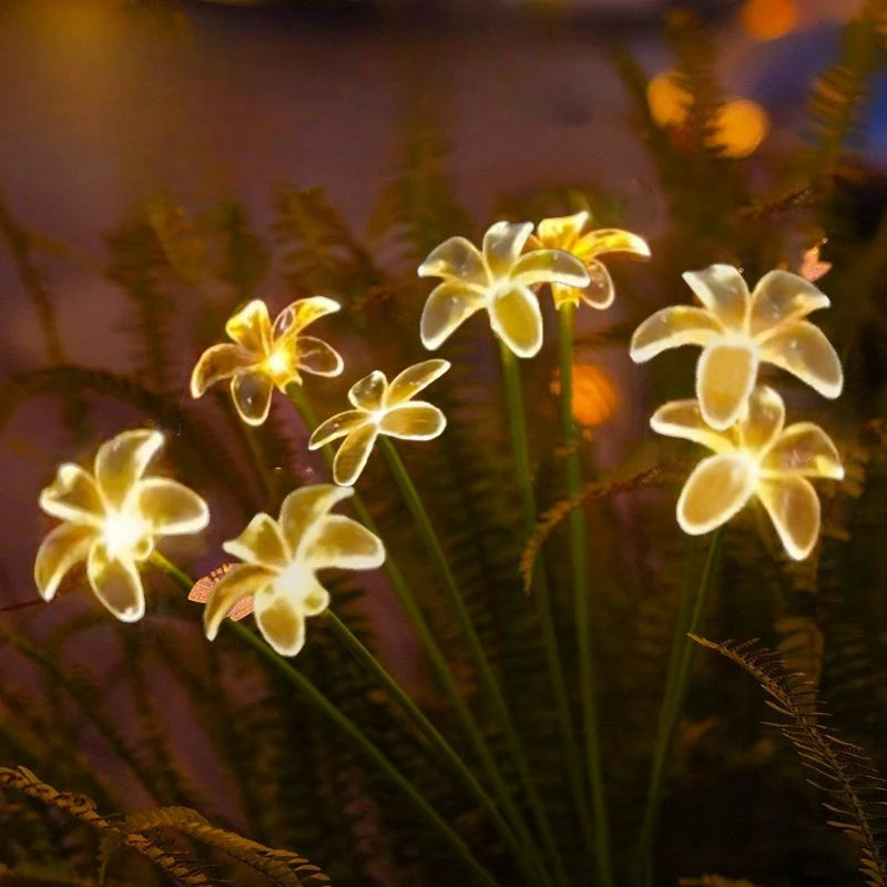 Solar Flower Lawn Light – Waterproof Outdoor Garden Decor