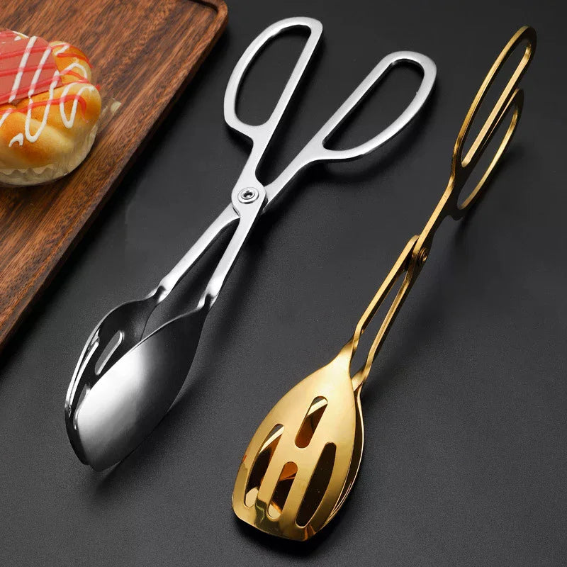 10" Stainless Steel Kitchen Tongs | Cooking & Serving Tongs
